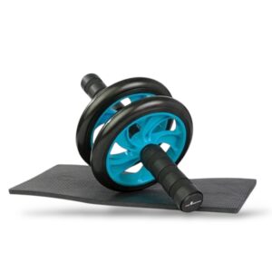 🔵 Kółko AB Wheel do ćwiczeń mięśni brzucha z matą – Pretorians (model AB008)