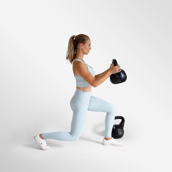 Kettlebell Fitness Pro 10kg / 12kg – ABS, Idealny do Treningu - obrazek 3