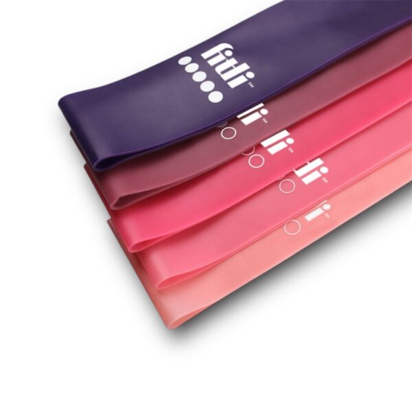 Zestaw Mini Band: 5 Gum Rehabilitacyjnych i Treningowych - obrazek 3