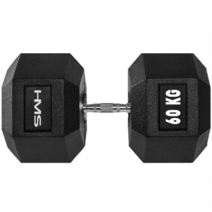 HMS HEX PRO – Hantla Gumowana Sześciokątna (2–60 kg)