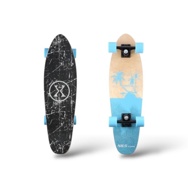 Deskorolka Pennyboard Wood Bahamas Nils Extreme – stylowa i kompaktowa do miejskiej jazdy!
