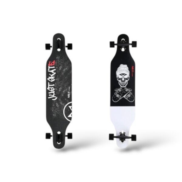 🛹 Longboard Skull2 Wood Skate Nils Extreme – trwałość, styl i wygoda jazdy!